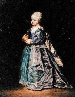 Anthony Van Dyck Portrait of Princess Henrietta of England Spain oil painting art